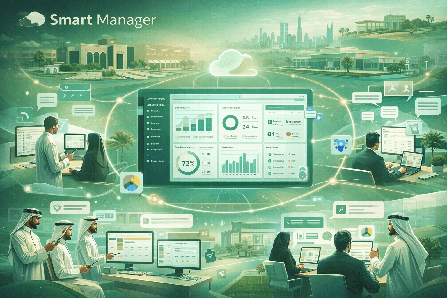 Smart Manager project preview